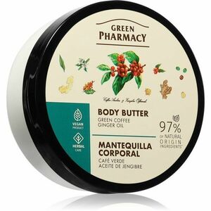 Green Pharmacy Green coffee & Ginger Oil Body butter spevňujúce telové maslo 200 ml vyobraziť