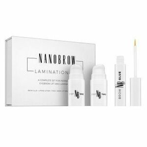 Nanobrow Lamination Kit Sada na úpravu obočia vyobraziť