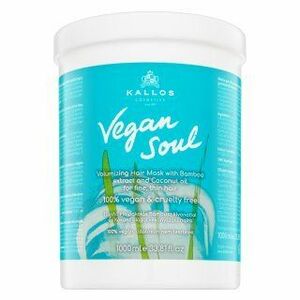 Kallos Vegan Soul Volumizing Hair Mask posilňujúca maska pre objem vlasov 1000 ml vyobraziť