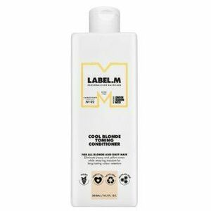 Label.M Cool Blonde Toning Conditioner tónovací kondicionér pre platinovo blond a šedivé vlasy 300 ml vyobraziť