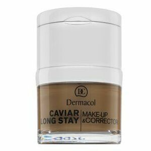 Dermacol Caviar Long Stay Make-Up & Corrector make-up s výťažkami z kaviáru a zdokonaľujúci korektor 6 Dark Chocolate 30 ml vyobraziť