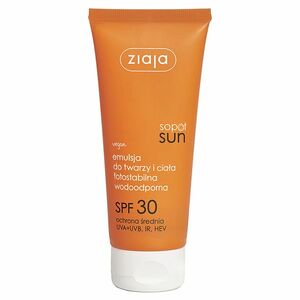 ZIAJA Sun Emulzia na opaľovanie na tvár a telo SPF 30 100 ml vyobraziť