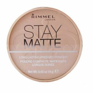 Rimmel London Stay Matte Long Lasting Pressed Powder 14g odtieň 009 Amber vyobraziť