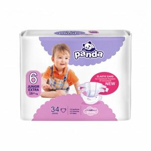 PANDA Junior extra detské plienky 12-25 kg 34 kusov vyobraziť