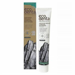 ECODENTA Organic Charcoal Whitening zubná pasta 75ml vyobraziť