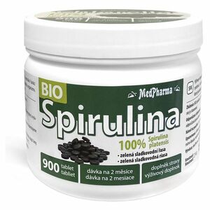 MEDPHARMA Spirulina 900 tabliet BIO vyobraziť