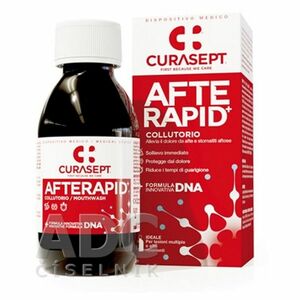 CURASEPT Afte rapid+ ústna voda 125 ml vyobraziť