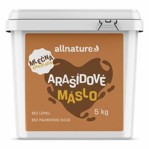 ALLNATURE Arašidový krém s mliečnou čokoládou 5 kg vyobraziť