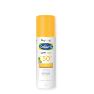 DAYLONG Cetaphil Kids Liposomální mléko na opalování SPF50+150 ml vyobraziť