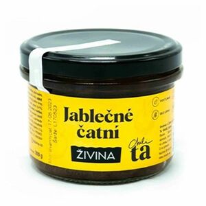 ŽIVINA Jablčné čatní 200 g vyobraziť