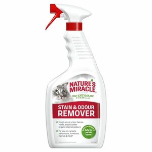 NATURE'S MIRACLE Stain&Odour Remover pre mačky 709 ml vyobraziť