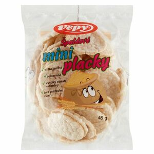 VEPY Špaldové mini placky 45 g vyobraziť