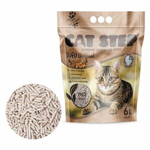 TOMMI Cat Step Tofu Original podstielka 2, 7 kg/6 l vyobraziť