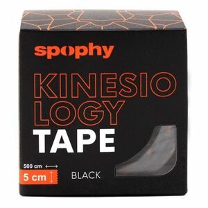 SPOPHY Kinesiology tape black tejpovacia páska čierna 5 cm x 5 m vyobraziť