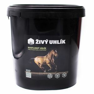 ŽIVÝ UHLÍK Rastlinné uhlie pre kone a poníky 1, 6 kg vyobraziť