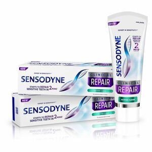 SENSODYNE Clinical Repair Active Clean zubná pasta 2 x 75 ml vyobraziť