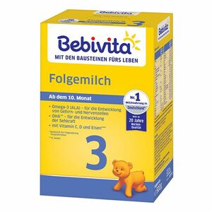 BEBIVITA 3 mliečna dojčenská výživa 9m+ 500 g vyobraziť