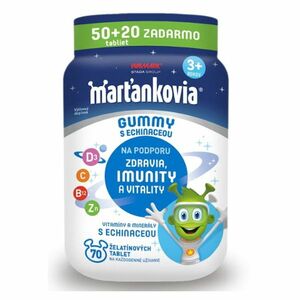 WALMARK Marťankovia GUMMY s Echinaceou 70 želatínových tabliet vyobraziť