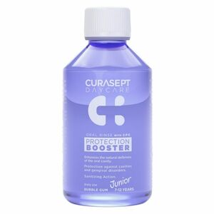 CURASEPT Daycare booster junior ústna voda bubble gum 250 ml vyobraziť