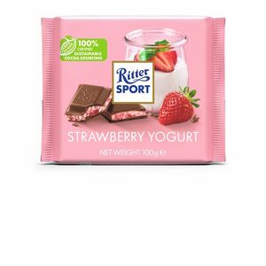 RITTER ŠPORT Čokoláda jahoda a jogurt 100 g vyobraziť