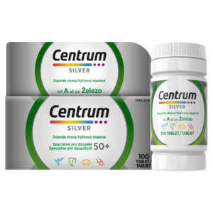 CENTRUM Silver 50+, 100 tabliet vyobraziť