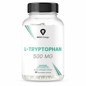 MOVIT ENERGY L-Tryptofán 500 mg 90 vegetariánskych kapsúl vyobraziť