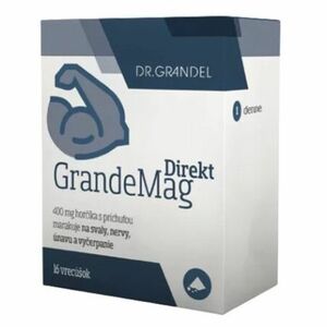 DR.GRANDEL Grandemag direkt prášok 400 mg horčíka 16 vrecúšok vyobraziť