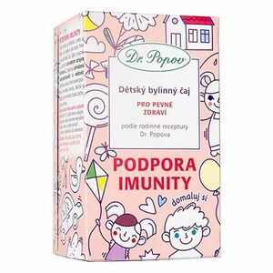 DR. POPOV Dětský bylinný čaj podpora imunity 20 x 1.5 g vyobraziť