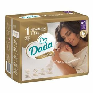 DADA Extra care veľkosť 1 newborn 2-5kg 23 kusov vyobraziť