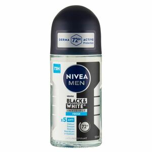 NIVEA Men Black & White Invisible Fresh Guľôčkový antiperspirant 50 ml vyobraziť