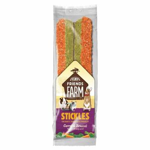 SUPREME Tiny Friends Farm Stickles mrkva a brokolica tyčinky 100 g vyobraziť