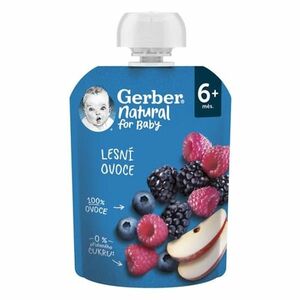 GERBER Kapsička natural lesné ovocie 6m+ 90 g vyobraziť