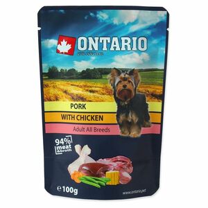 ONTARIO Vrecko bravčové s kuracím vo vývare 100 g vyobraziť