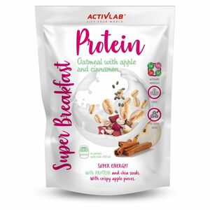 ACTIVLAB Super proteín breakfast ovsená kaša s jablkami a škoricou 300 g vyobraziť