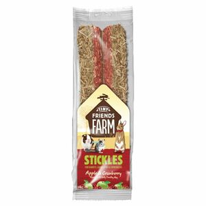 SUPREME Tiny Friends Farm Stickles jablko a brusnice tyčinky 100 g vyobraziť