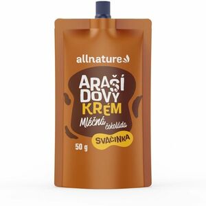 ALLNATURE Arašidový krém s mliečnou čokoládou 50 g vyobraziť