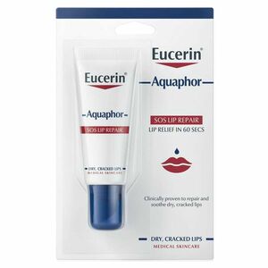 EUCERIN Aquaphor SOS regeneračný balzam na pery 10 ml vyobraziť