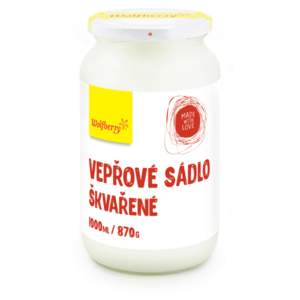 WOLFBERRY Sadlo škvarené bravčové 870 g vyobraziť