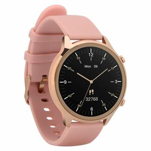 GARETT ELECTRONICS Smartwatch Veronica zlatá ružový remienok inteligentné hodinky vyobraziť