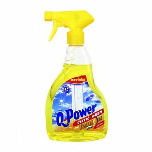 Q power čistič okien 500ml citrón vyobraziť