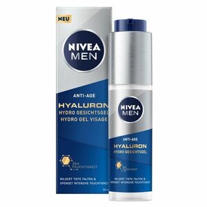 NIVEA Men Hyaluron Pleťový gél pre mužov Hydro 50 ml vyobraziť