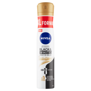 NIVEA Black&White Invisible Silky Smooth Antiperspirant sprej 200 ml vyobraziť