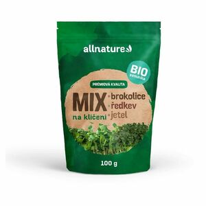 ALLNATURE Mix semienok na klíčenie reďkev brokolica ďatelina BIO 100 g vyobraziť