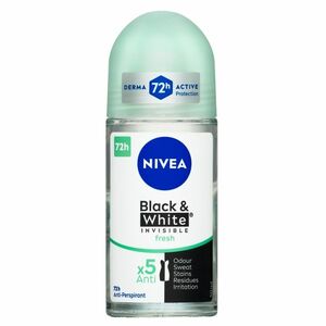 NIVEA Black & White Invisible Fresh Guľôčkový antiperspirant 50 ml vyobraziť