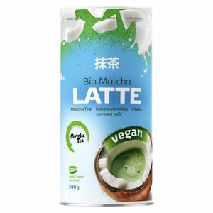 MATCHA TEA Vegan latte BIO 300 g, poškodený obal vyobraziť