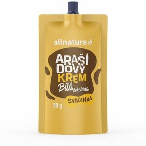 ALLNATURE Arašidový krém s bielou čokoládou 50 g vyobraziť