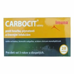 CARBOCIT 320 mg 20 tabliet vyobraziť