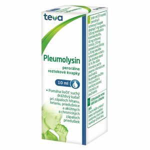 PLEUMOLYSIN perorálne roztokové kvapky 10 ml vyobraziť