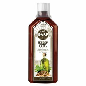 CANVIT BARF Konopný olej pre psov 500 ml vyobraziť