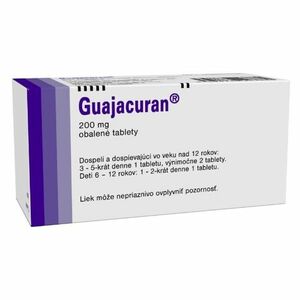 GUAJACURAN 200 mg obalené tablety 50 ks vyobraziť